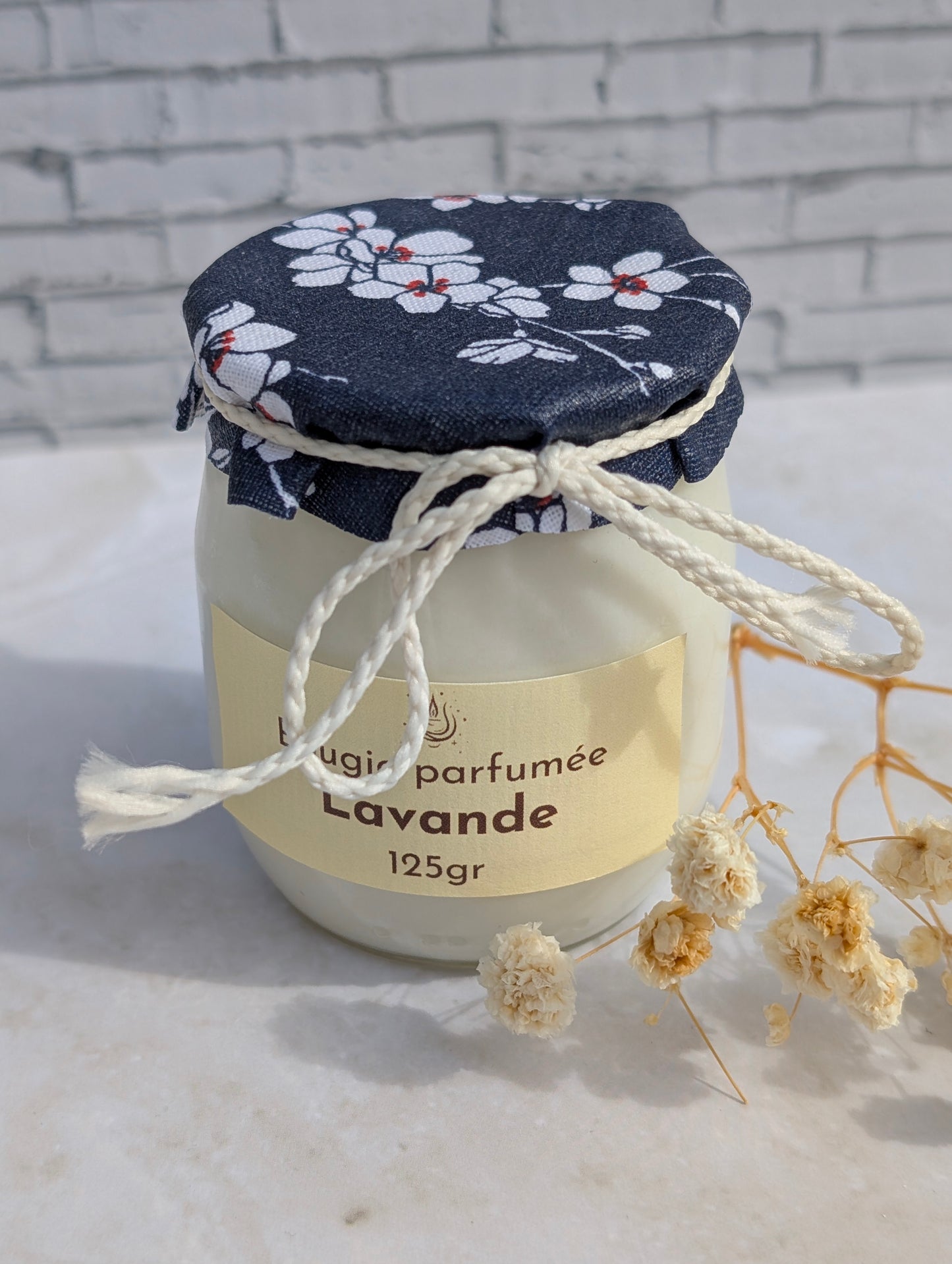 bougie parfumée lavande maison-mousse