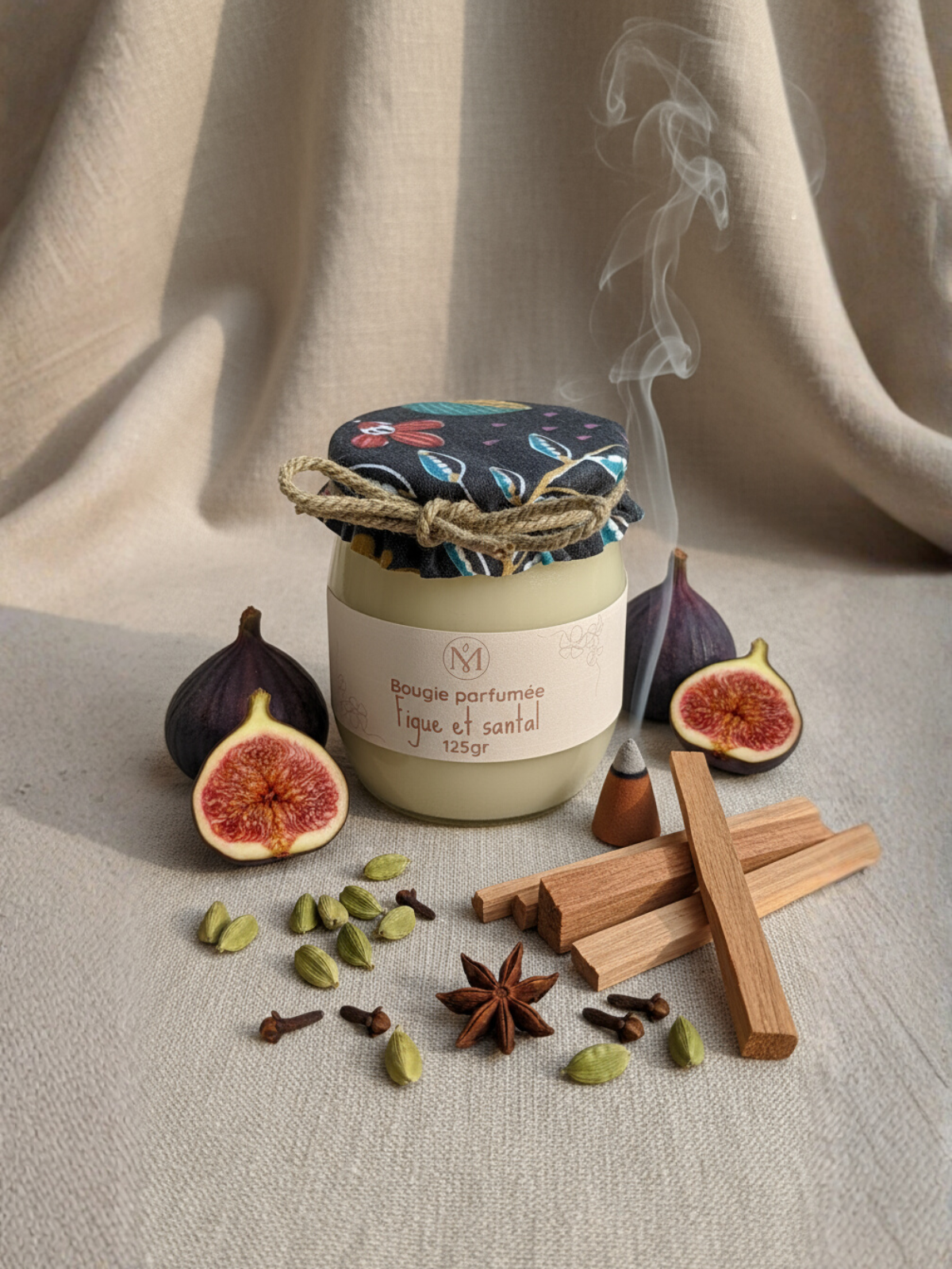 Bougies parfumées artisanales