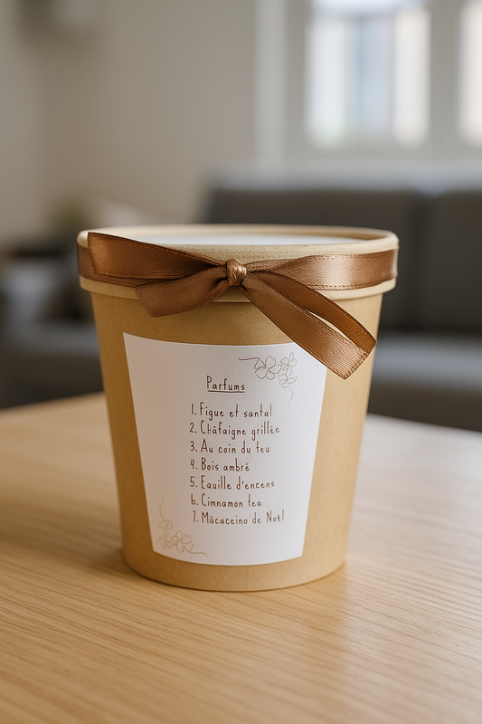 Box parfumée – Création automnale et magie