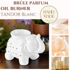 Brule parfum Série Céramy - Tandor Blanc