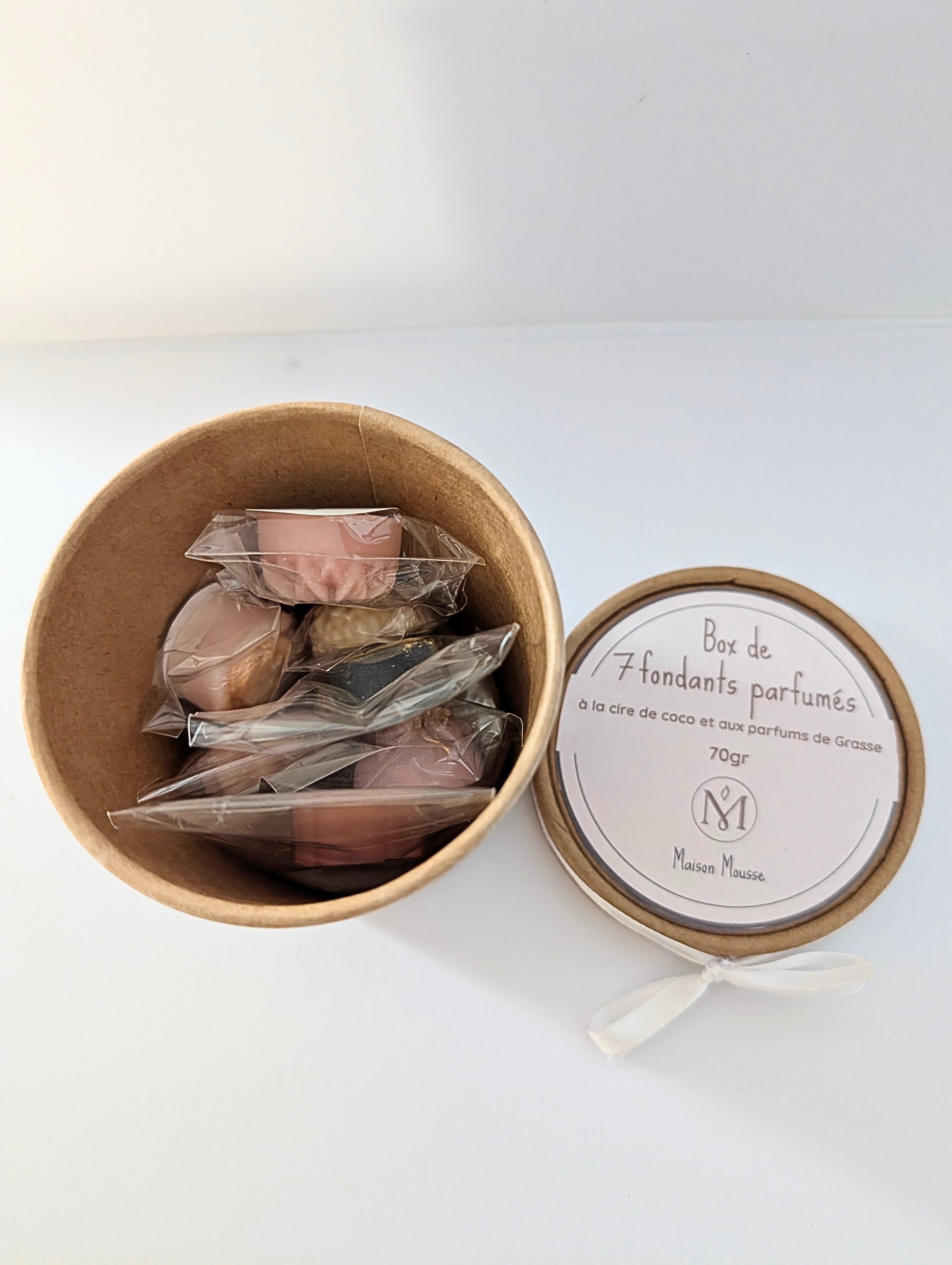 Box Découverte 7 fondants parfumés – Sucrée