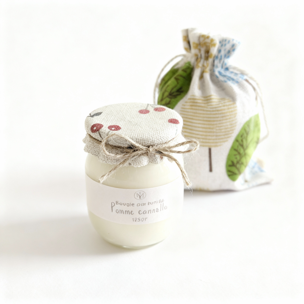 Bougie "Pomme cannelle"