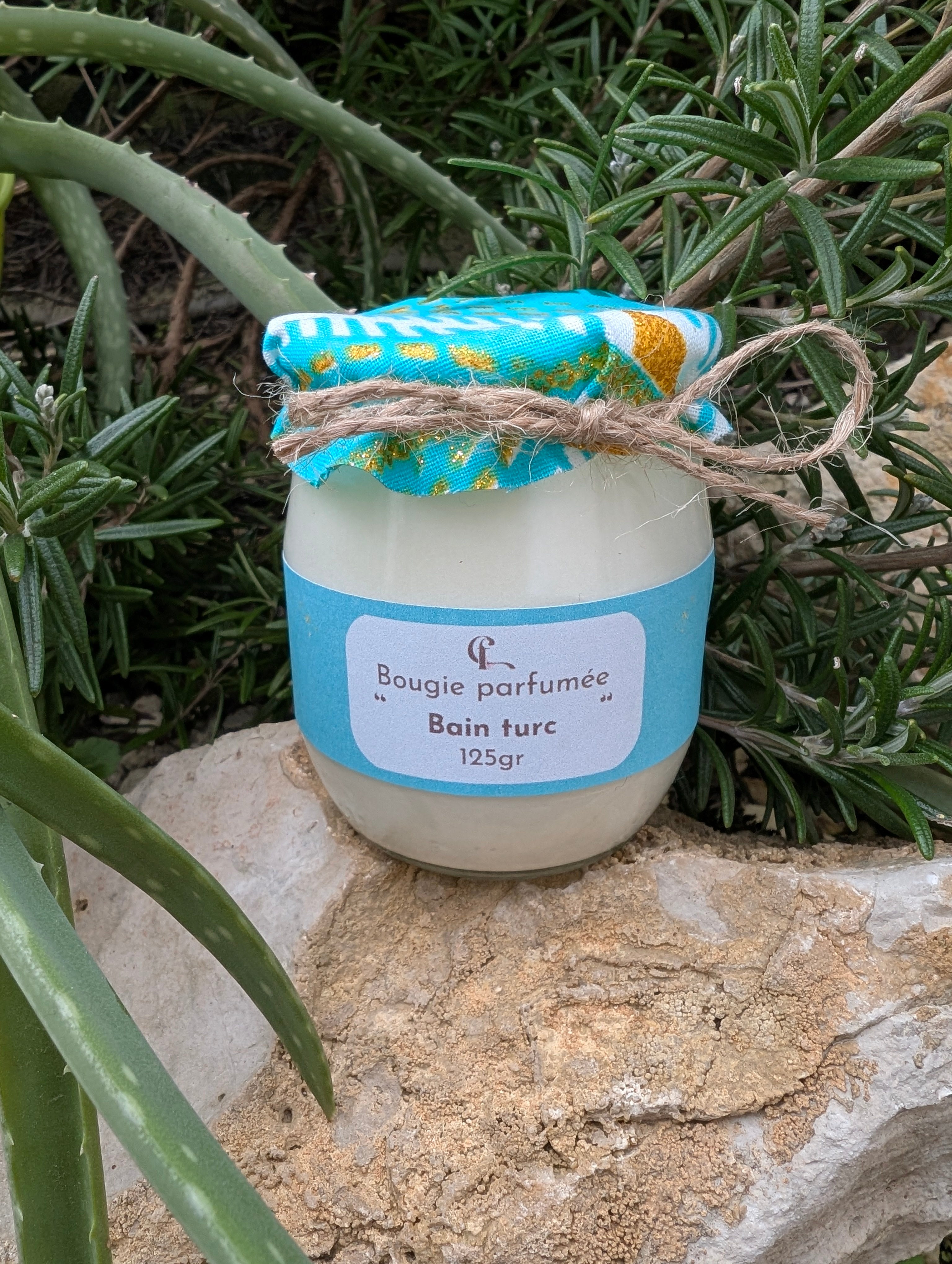 Bougie parfumee bain turc maison-mousse