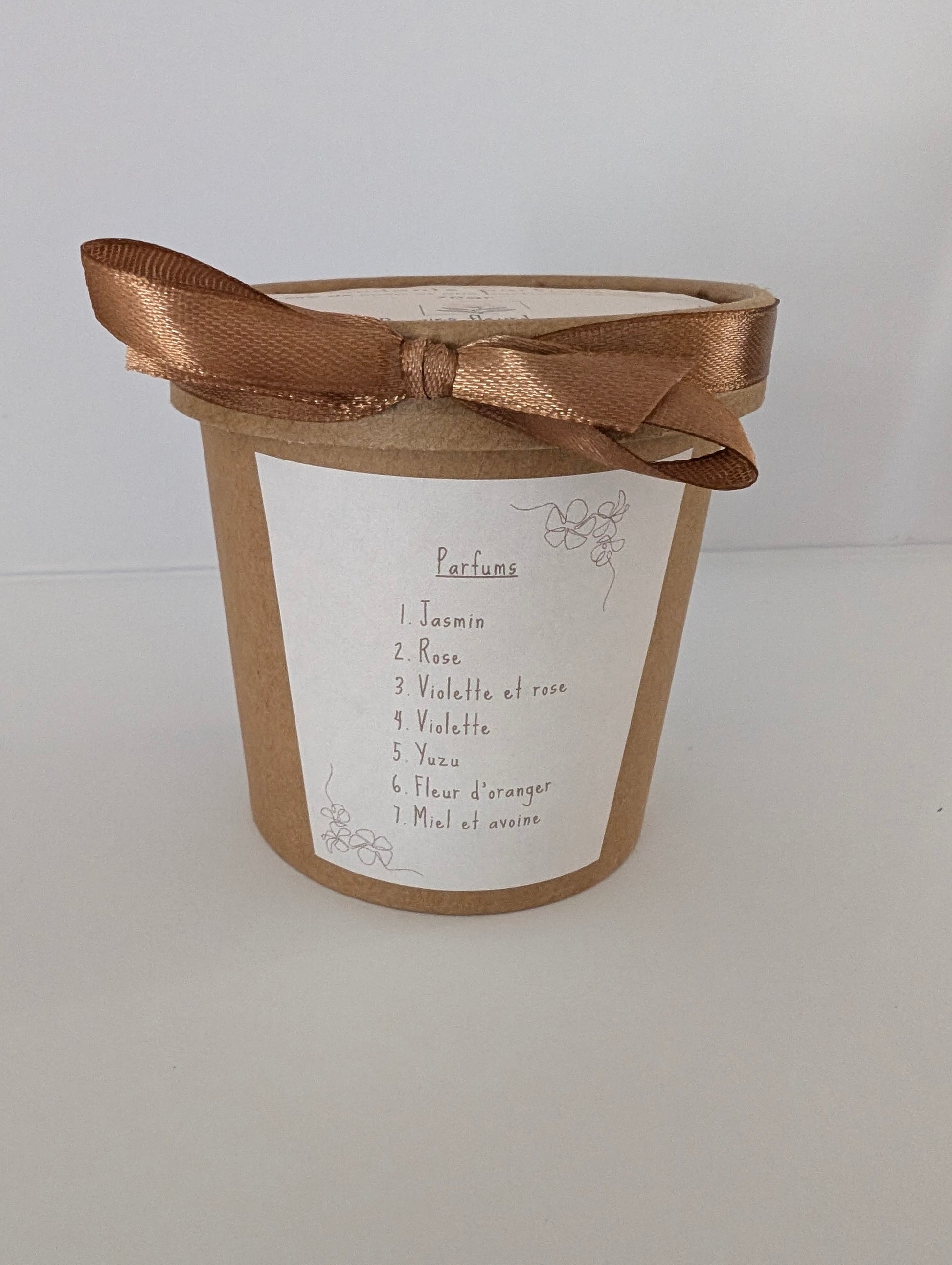 Bx de 7 fondants parfumés a la cire d'olive Maison Mousse