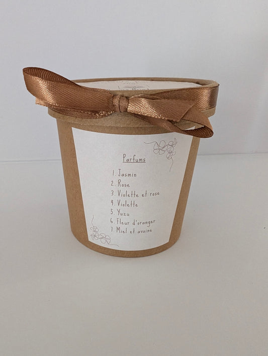 Bx de 7 fondants parfumés a la cire d'olive Maison Mousse