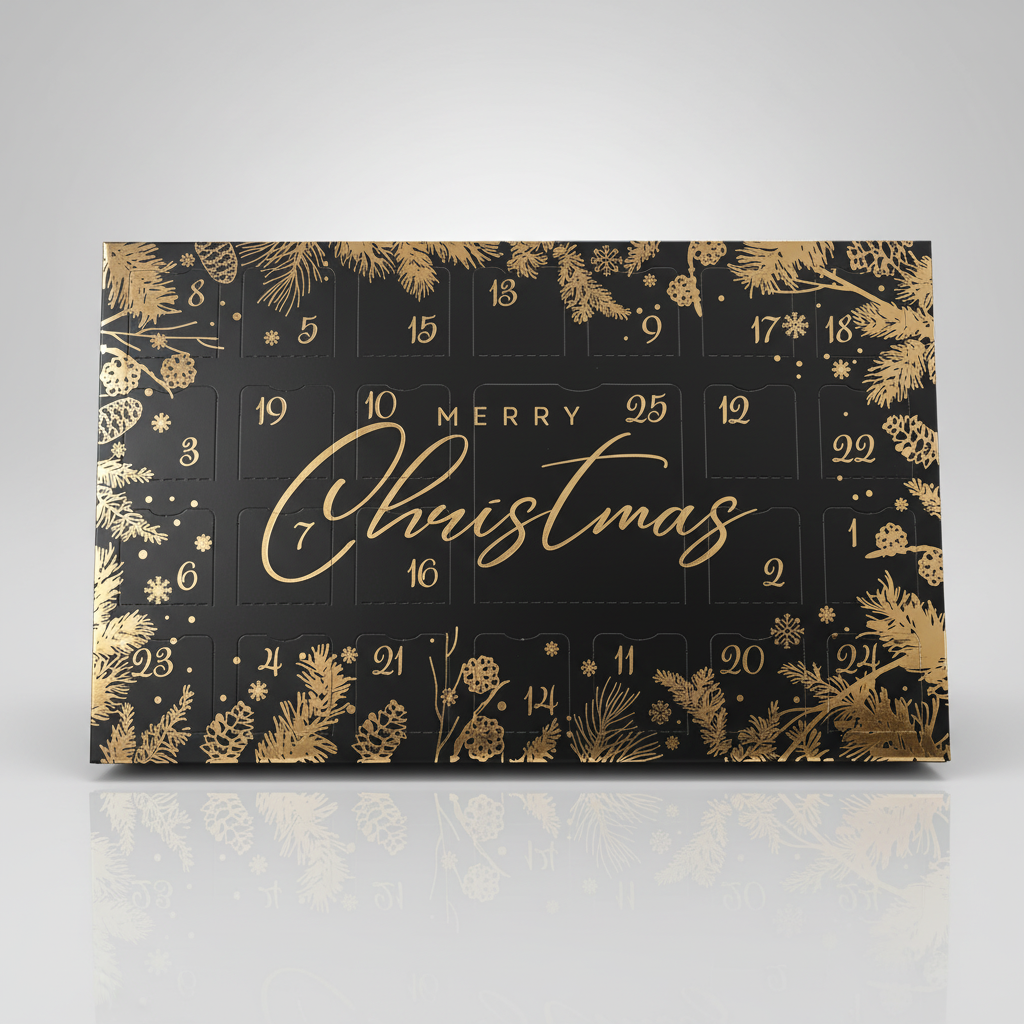 Calendrier de l’Avent – 25 Fondants Parfumés en Cire d’Olive