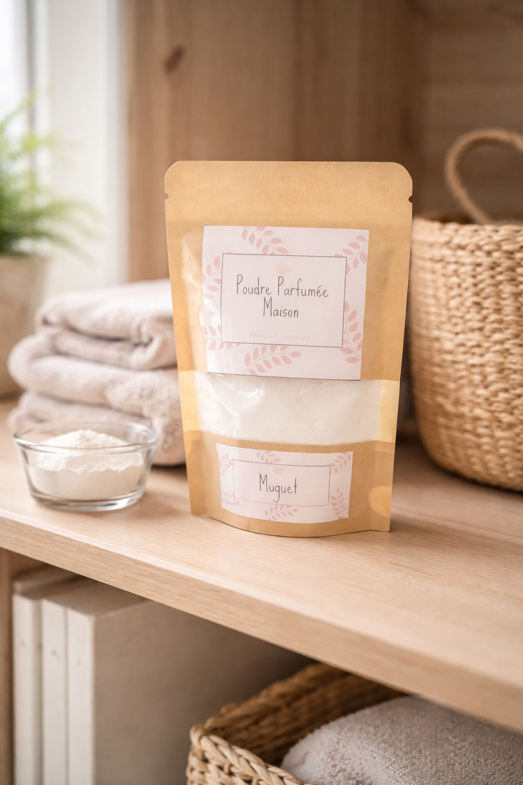 Poudre parfumée artisanale, Muguet