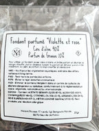 Fondant parfumé violette et rose