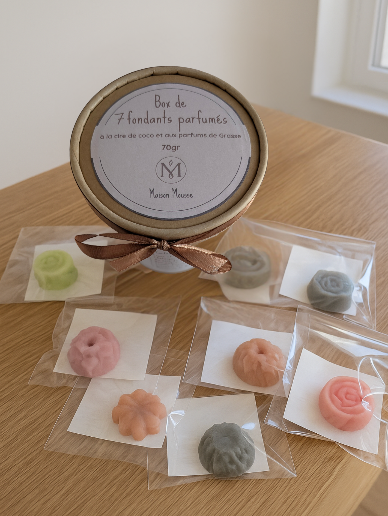Box découverte 7 fondants parfumés –  Automnale