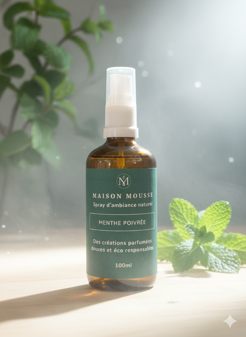 Parfum d'ambiance menthe poivrée