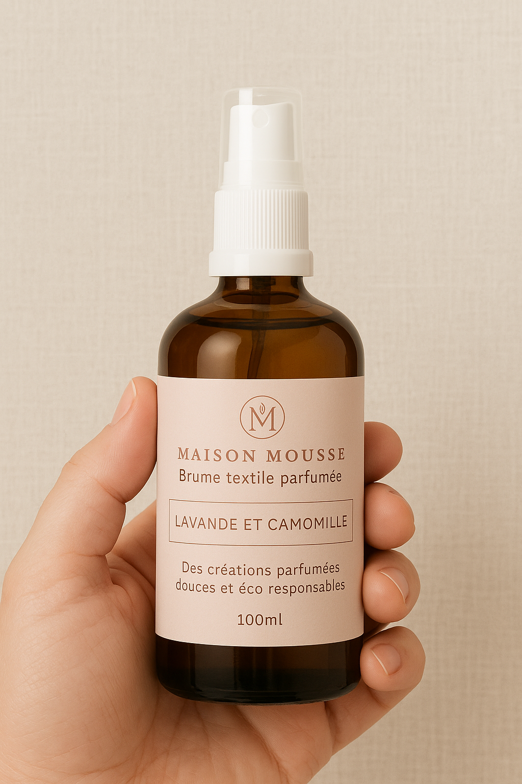 Brume Textile sans alcool "Lavande et Camomille"