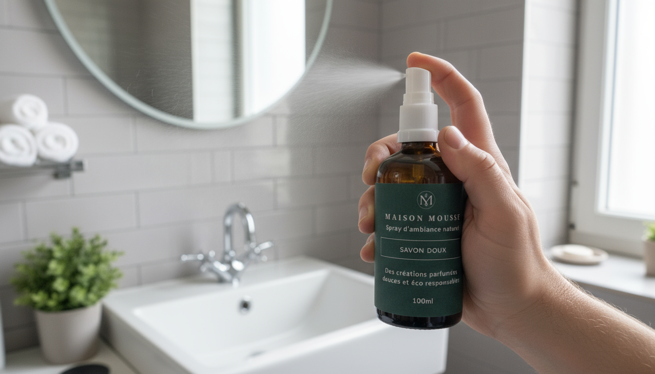 Spray d'ambiance savon doux