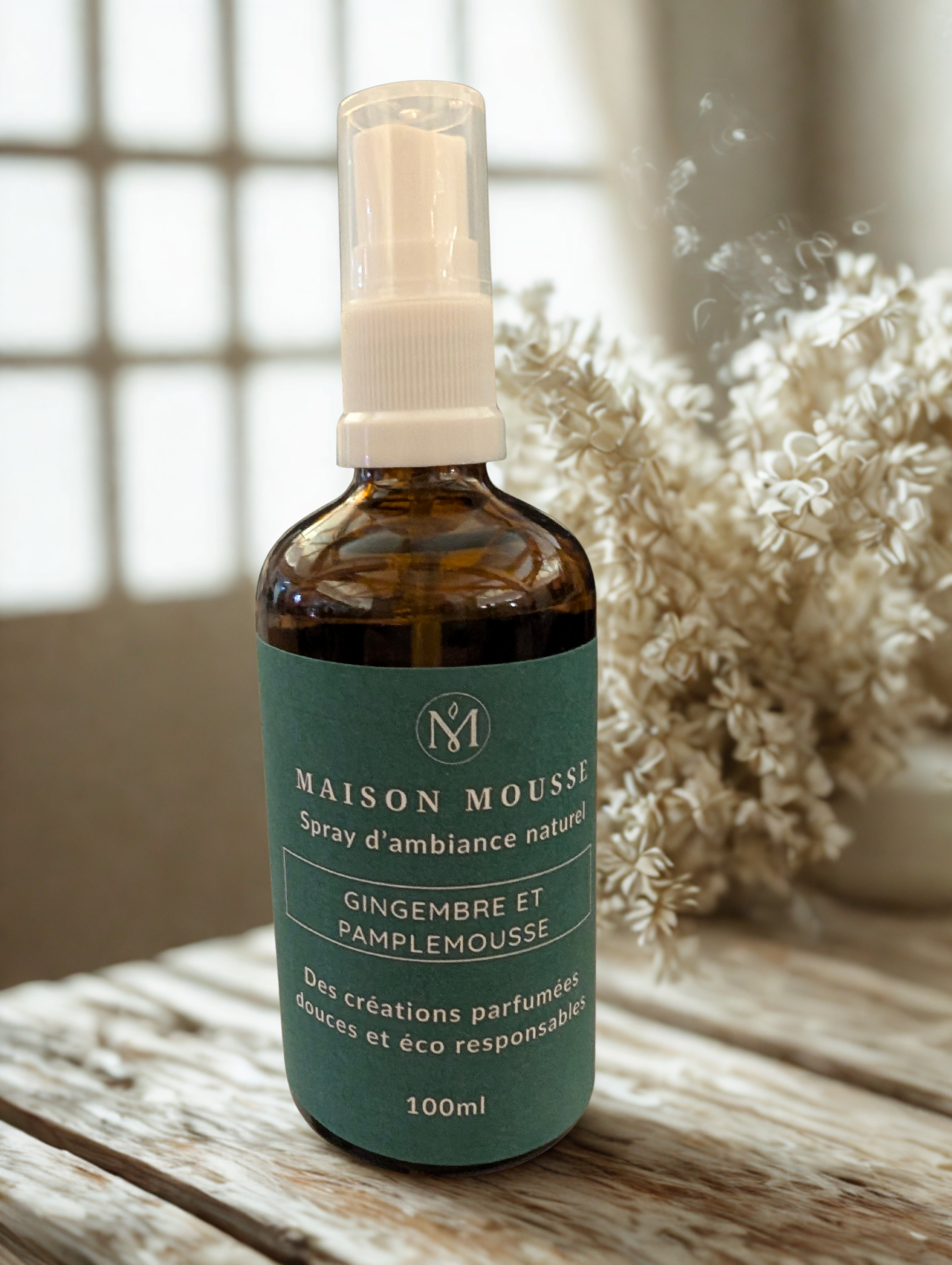 Spray gingembre et pamplemousse