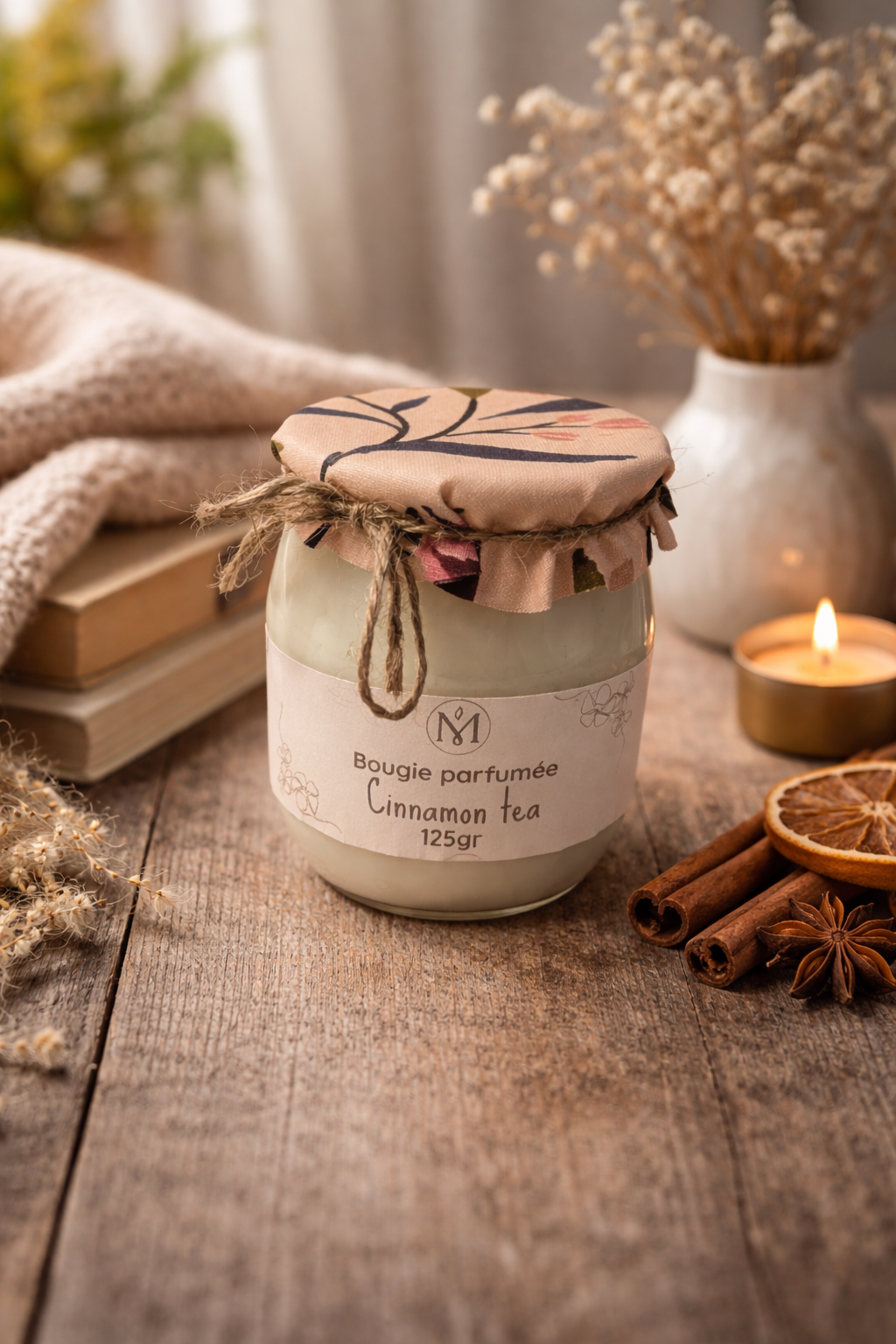 Bougie "Cinnamon tea"
