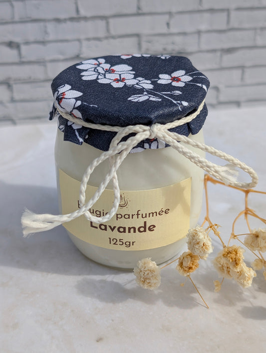 bougie parfumée lavande maison-mousse