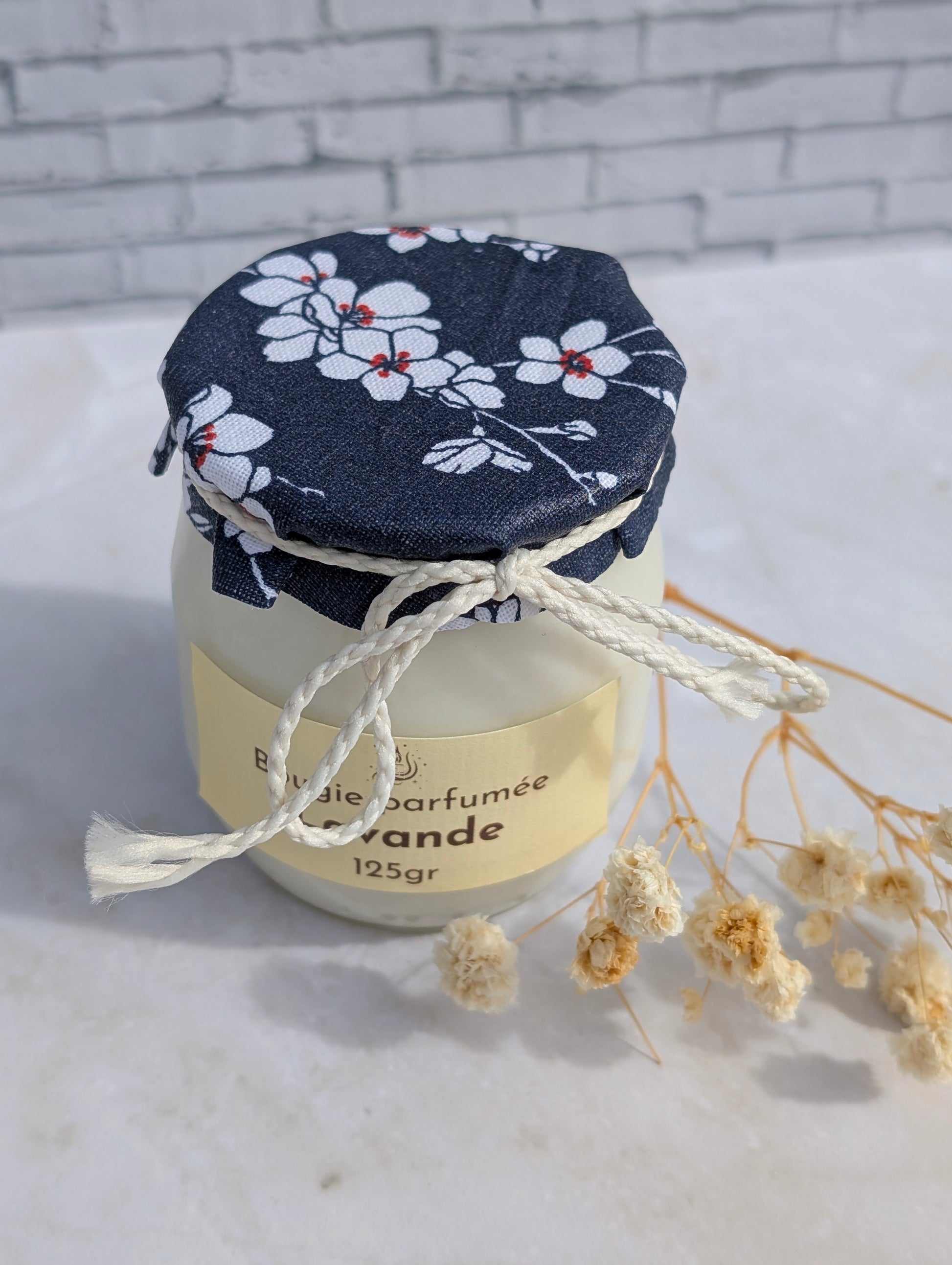 bougie parfumée lavande maison-mousse