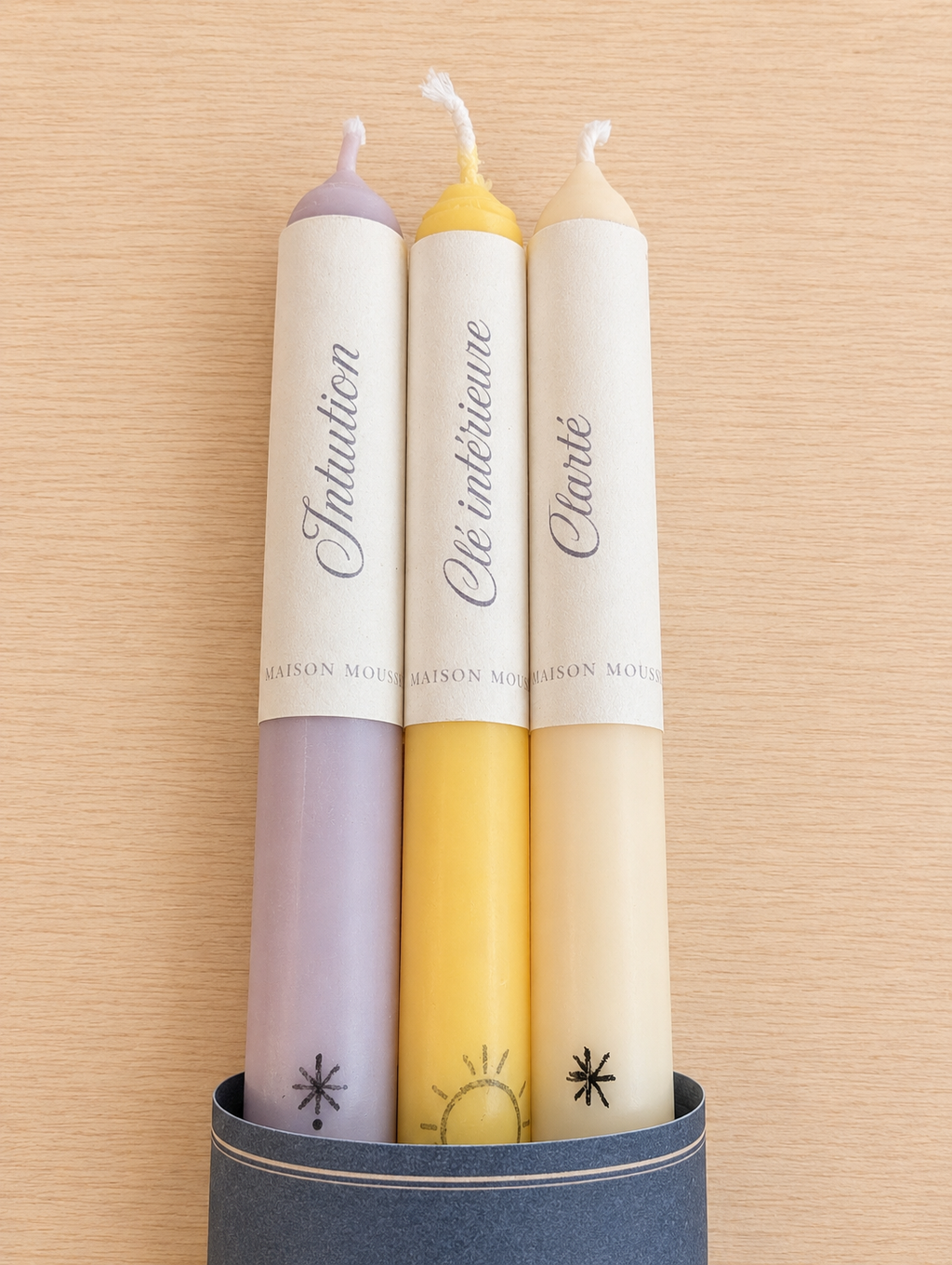 Bougies d'intention, coffret "Clairvoyance"