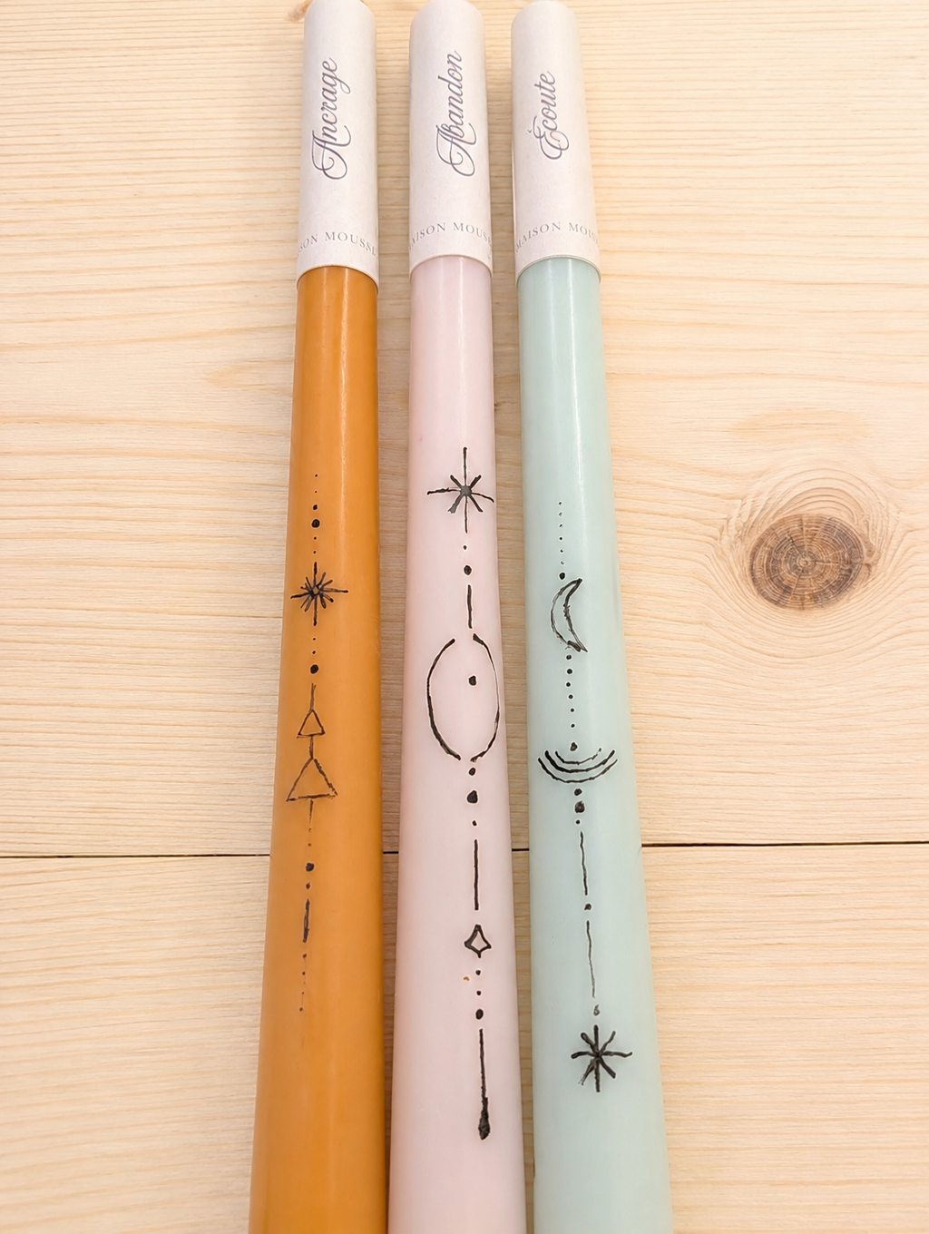 Bougies d'intention, coffret "Reliance"