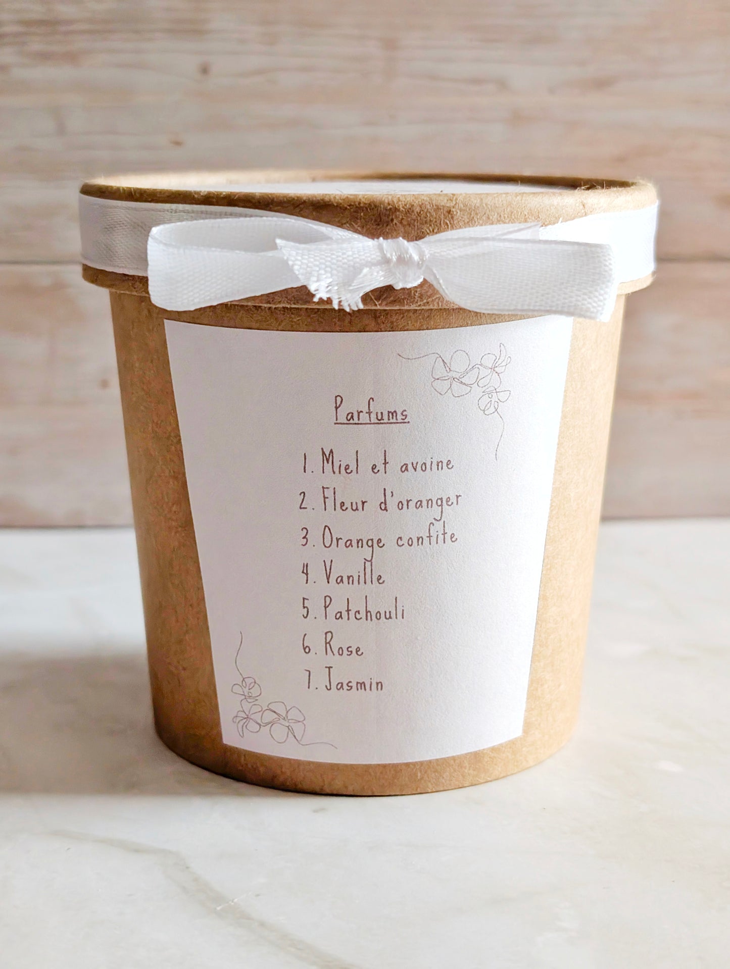 box fondants parfumés miel et avoine maison-mousse