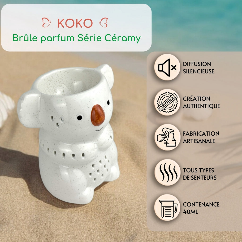 brule parfum Koko en ceramique