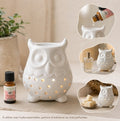 Brûle parfum HIBOU en céramique