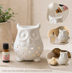 Brûle parfum HIBOU en céramique