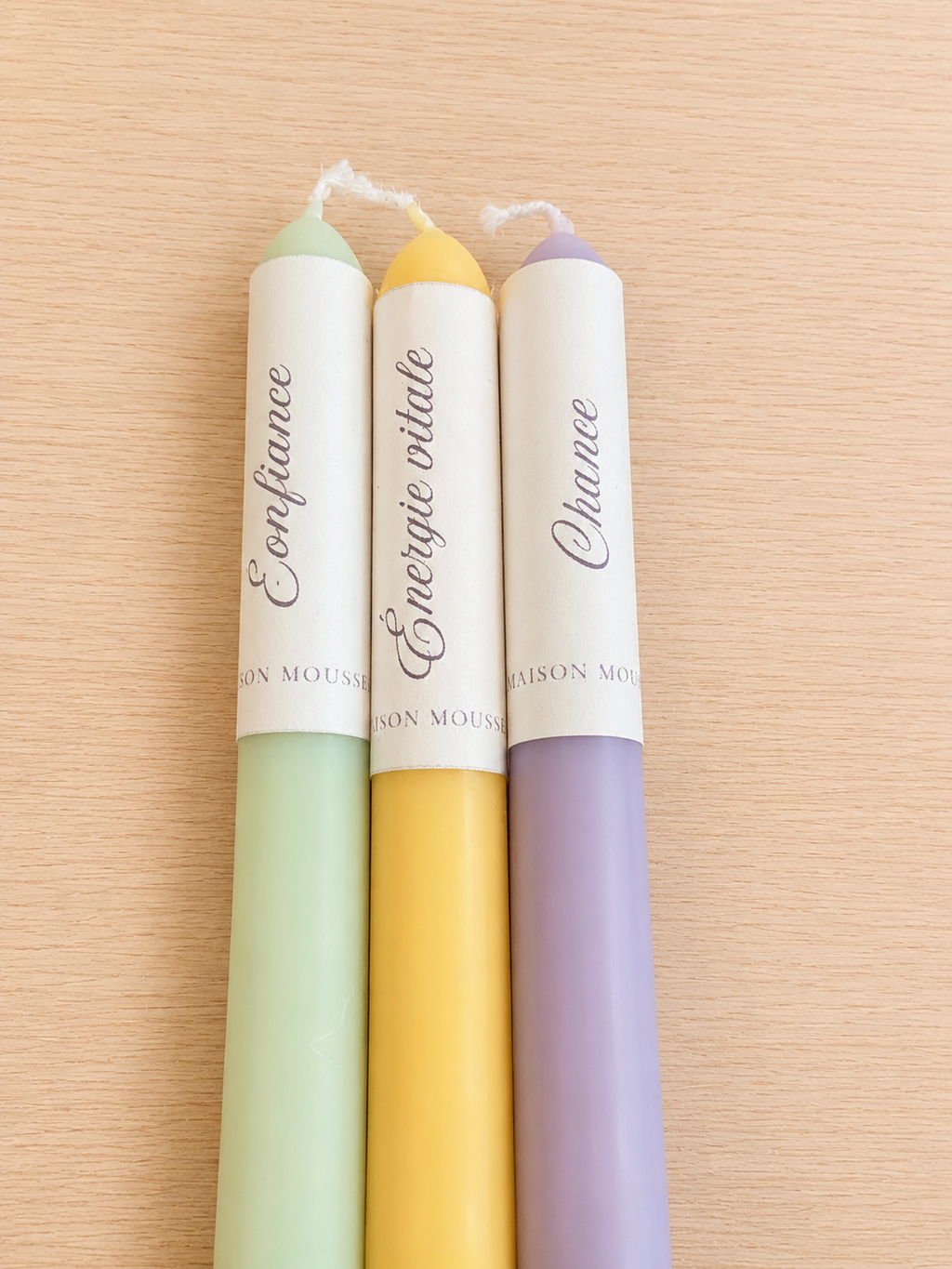 Bougies d'intention, coffret "Fortune"