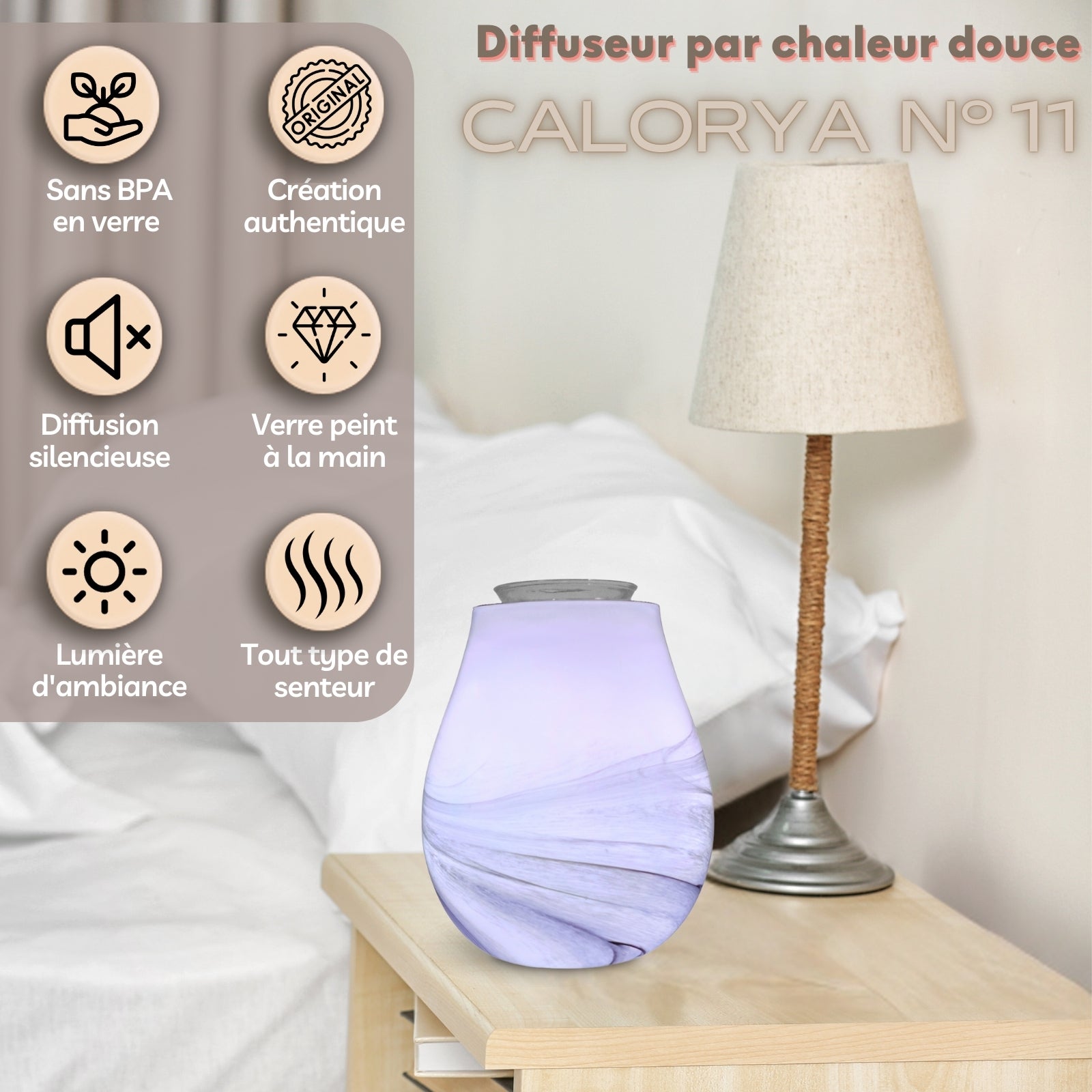 Diffuseur par Chaleur Douce CALORYA N° 11