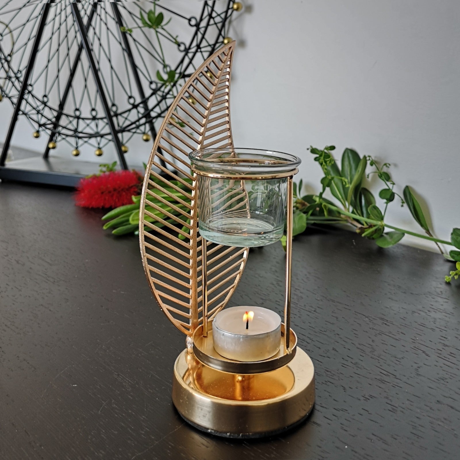 diffuseur verre et métal maison-mousse