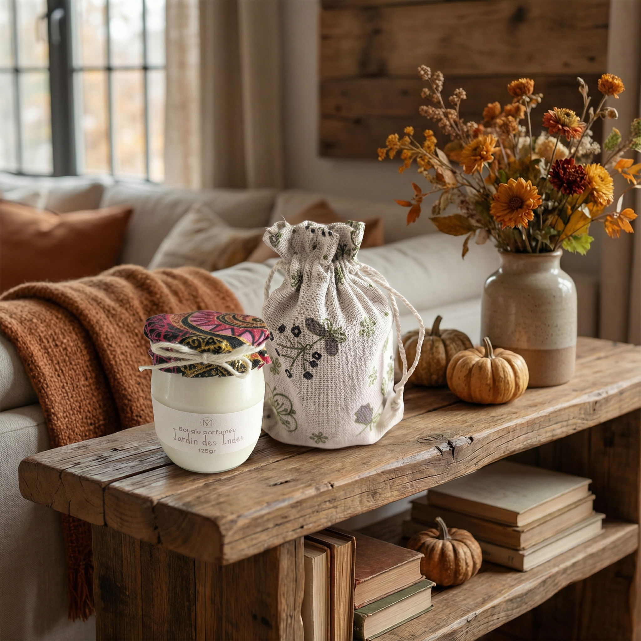 Bougie "Jardin des Indes"