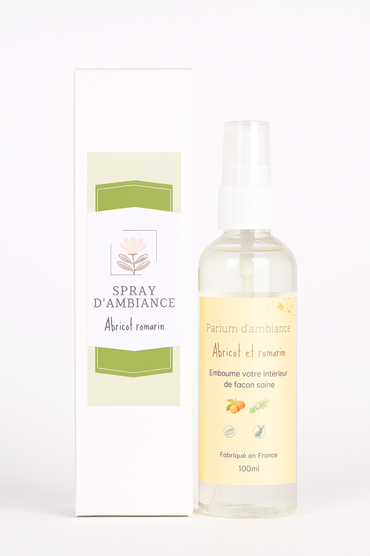 parfum d'ambiance abricot romarin maison-mousse