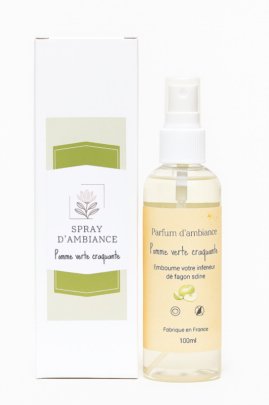 parfum d'ambiance pomme verte craquante maison-mousse