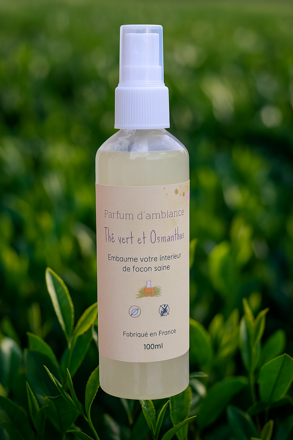 parfum d'ambiance the vert osmanthus maison-mousse