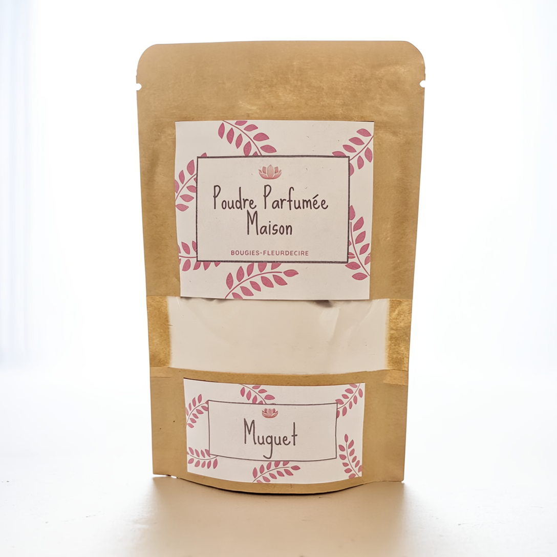 Poudre parfumée artisanale, Muguet