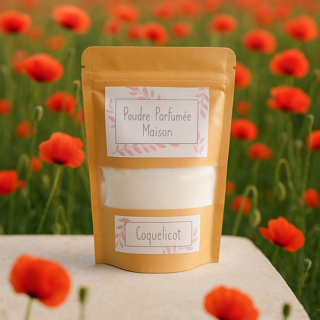 poudre parfumée 2 coquelicot maison-mousse