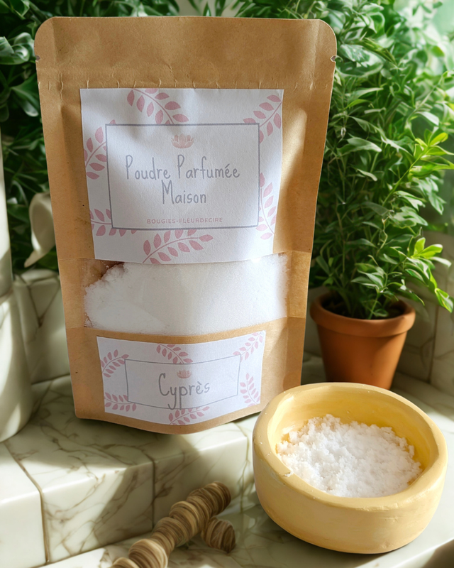 poudre parfumée 2 cyprès maison-mousse