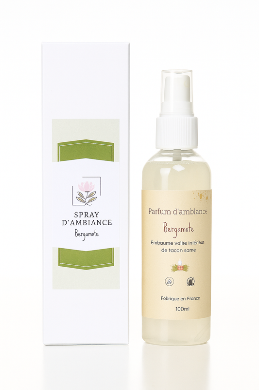 spray parfumé bergamote maison-mousse